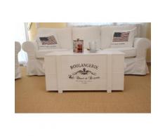 Uncle Joe´s Truhentisch Boulangerie, im Vintage-Stil weiß Truhen-Couchtische Couchtische Tische