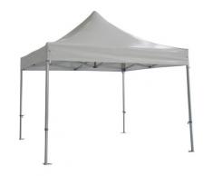 Siena Garden Faltpavillon Pro, 300x300 cm weiß Pavillons Garten Balkon
