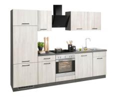 wiho Küchen Küchenzeile Esbo beige Küchenzeilen ohne Geräte -blöcke Küchenmöbel Arbeitsmöbel-Sets