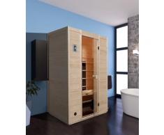 weka Infrarotkabine Provoo 2, 19 mm, für bis zu 2 Personen beige Infrarotkabinen Sauna Bad Sanitär