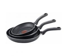 Tefal Pfannen-Set SO INTENSIVE (Set 3-tlg), schwarz, schwarz
