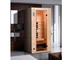 weka Infrarotkabine Provoo 1, 19 mm, geeignet für 1 Person beige Infrarotkabinen Sauna Bad Sanitär