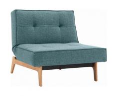 INNOVATION LIVING ™ Sofa Splitback Eik, in scandinavischem Design blau
