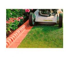 Gaede Rasenkante, Kunststoff orange Rasenkante Rasen- Beetbegrenzung Gartendekoration Gartenmöbel Gartendeko