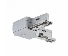 Paulmann Schienensystem-Verbinder URail L-Verbinder 230V Chrom matt silberfarben Zubehör für Lampen Leuchten