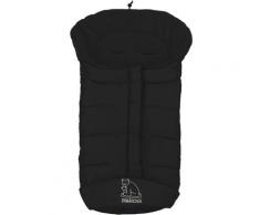 Heitmann Felle Fußsack Eisbärchen - Winter-Fußsack, mit Fleecefutter, Mumienform möglich, warm und weich, waschbar schwarz Kinder Zubehör für Kinderwagen Buggies