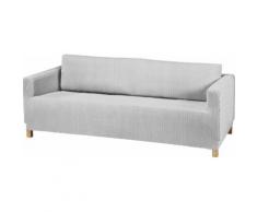 Dohle&Menk Sofahusse Creta, hochwertige Stretchware silberfarben Sofahussen Hussen Überwürfe