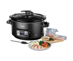 RUSSELL HOBBS Dampfgarer 25630-56, 350 W, 6,5l Fassungsvermögen und Temperaturfühler schwarz Küchenkleingeräte SOFORT LIEFERBARE Haushaltsgeräte