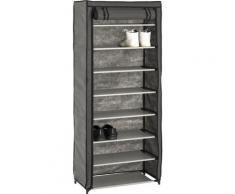 HAKU Stoffschrank 15998, grau, grau