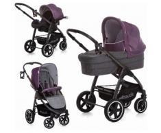 hauck FUN FOR KIDS Set: Kombi-Kinderwagen inkl Babyschale Soul Plus Trio Set Berry, lila, Unisex, Berry