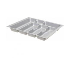 OPTIFIT Besteckeinsatz, Breite 50 cm, passend für Schubkästen der Serien Odense und Leer grau Küchen-Ordnungshelfer Küchenhelfer Küche Schubladeneinsätze