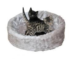 SILVIO design Tierbett Ruhe- und Schlafinsel, BxLxH: 50x50x12 cm, grau beige Hundebetten -decken Hund Tierbedarf