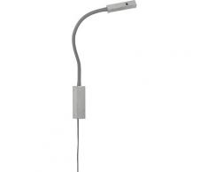 FISCHER & HONSEL Bettleuchte Raik, LED-Modul, Warmweiß grau Möbelleuchten Lampen Leuchten sofort lieferbar
