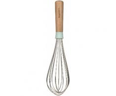 BergHOFF Schneebesen "Leo", silberfarben, edelstahlfarben-natur-hellmint