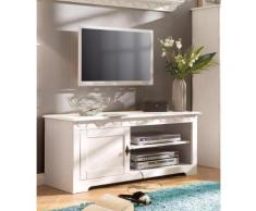 Home affaire TV-Board Laura, Breite 125 cm weiß Lowboards Kommoden Sideboards