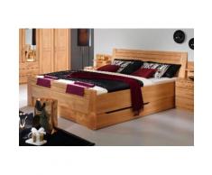 rauch BLACK Massivholzbett Sitara, mit Sockelschubkästen braun Massivholzbetten Betten Schlafzimmer