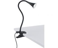 TRIO Leuchten,LED Klemmleuchte VIPER schwarz Leselampen Lampen Leuchten