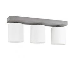 SPOT Light Deckenleuchte GENTLE, E27, 1 St., Leuchtenschirm aus wertigen Stoff, Echtes Beton - handgefertigt, Naturprodukt Nachhaltig, Made in Europe grau Deckenleuchten