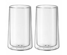 WMF Wasserglas 2-teilig Ice TeaTime, farblos, transparent