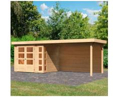 KONIFERA Gartenhaus Nordsee 3, (Set) beige Gartenhäuser aus Holz Garten Balkon