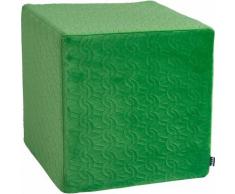 Hock Sitzwürfel Soft Nobile 45/45/45 cm HOCK, grün, grün
