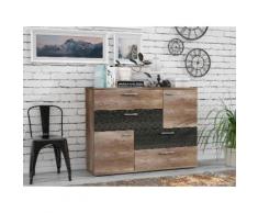 FORTE Kommode Skive beige Kombikommoden Kommoden Sideboards