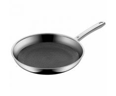 WMF Bratpfanne, Edelstahl beschichtet, mit Wabenstruktur Induktion Profi Resist silberfarben Bratpfannen Pfannen Haushaltswaren Töpfe