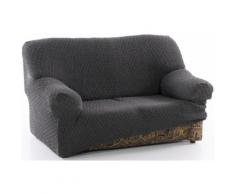 sofaskins Sofahusse Martin, Super-Stretch für optimale Passform grau Sofahussen Hussen Überwürfe