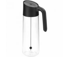 WMF Wasserkaraffe mit Griff 10l Kippdeckel inkl Fruchtspieß Nuro, schwarz, schwarz