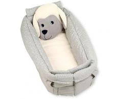 Sterntaler Bettnestchen "Stanley", grau, grau