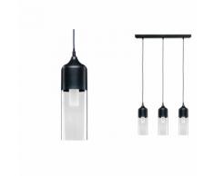 Paulmann LED Pendelleuchte Neordic Vanja Glas/Grau, E27, 1 St. grau Deckenleuchten SOFORT LIEFERBARE Lampen Leuchten
