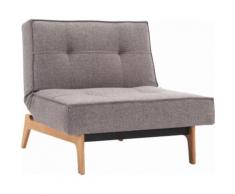 INNOVATION LIVING ™ Sofa Splitback Eik, in scandinavischem Design grau