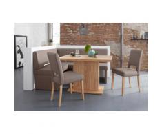 Eckbankgruppe »Murano« (4-tlg.), braun, schlamm
