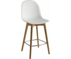 connubia by calligaris 4-Fußstuhl Academy W CB/1672-LHS / -V P19W weiß Barhocker Barmöbel Küchenmöbel Stühle