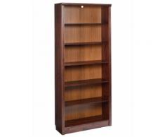 Regal Breit aus Massivholz braun Regale Standregale Garderoben