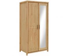 Home affaire Kleiderschrank Antresole, beige, natur geölt