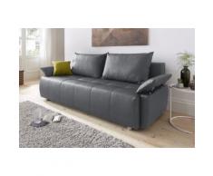 COLLECTION AB Schlafsofa, mit Federkern, Bettfunktion und Bettkasten, inklusive 2 Rücken- 1 Zierkissen, frei im Raum stellbar grau Schlafsofa Schlafsofas Sofas Couches Gemütliches Wohnzimmer