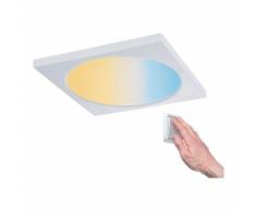 Paulmann LED Einbaustrahler Panel Dimmbar Badleuchte Weiß eckig 9W, 1 St., Neutralweiß weiß LED-Lampen LED-Leuchten Lampen Leuchten sofort lieferbar