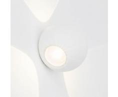 AEG Gus LED Außenwandleuchte 3flg weiß, weiß, weiß