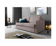 Places of Style Schlafsofa Elbeko, braun, hellbraun