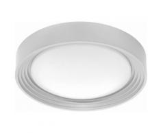 Eglo LED Wand- Deckenleuchte Badleuchte 1flg ONTANEDA 1, silberfarben, silberfarben-weiß