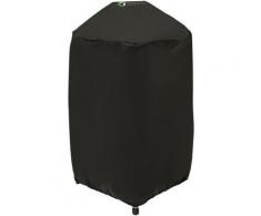 Tepro Grill-Schutzhülle, BxLxH: 73x73x90 cm, für Kugelgrill groß schwarz Zubehör Grills Garten Balkon Planen