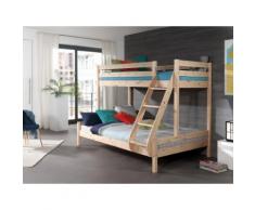 Vipack Etagenbett Martin, mit Rollrost beige Kinder Kinderbetten Kindermöbel