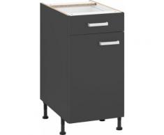 OPTIFIT Unterschrank Parma, Breite 40 cm grau Unterschränke Küchenschränke Küchenmöbel Schränke