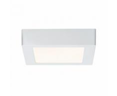 Paulmann LED Deckenleuchte Lunar Panel eckig 170x170 mm 11W Weiß matt Alu, 1 St., Warmweiß weiß LED-Lampen LED-Leuchten SOFORT LIEFERBARE Lampen Leuchten