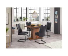 HELA Essgruppe (Set, 5-tlg) schwarz Essgruppen Tische Sitzmöbel-Sets