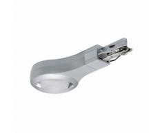 Paulmann Schienensystem-Leuchten URail LED Endkappe 5,8W Chrom matt dimmbar silberfarben Schienensysteme und Seilsysteme Deckenleuchten Lampen Leuchten