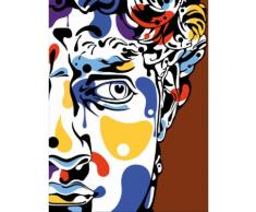 G&C Wandbild POP ART DAVID bunt Kunstdrucke Bilder Bilderrahmen Wohnaccessoires