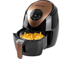 GOURMETmaxx Heissluftfritteuse Digital 2,5l - Schwarz/Kupfer, 1500 Watt schwarz Heißluftfritteusen Fritteusen Haushaltsgeräte Fritteuse