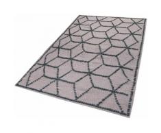Teppich Fiesta Esprit rechteckig Höhe 5 mm handgewebt, beige, taupe-grau